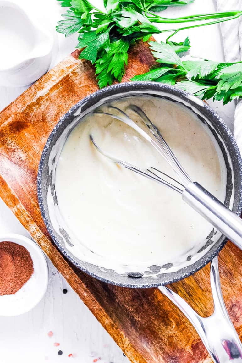 Healthy Food: Vegan Bechamel Sauce