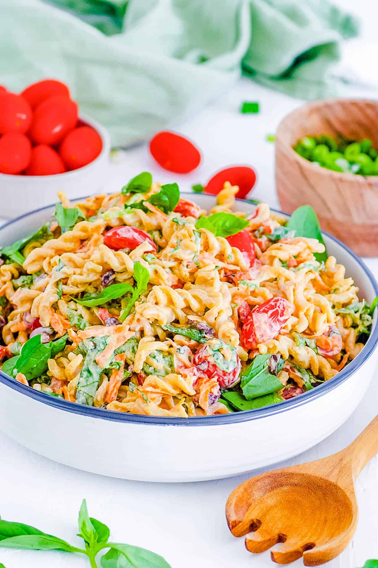 Family-Friendly Lunch Box Pasta Salad (Vegan, with a GF option)