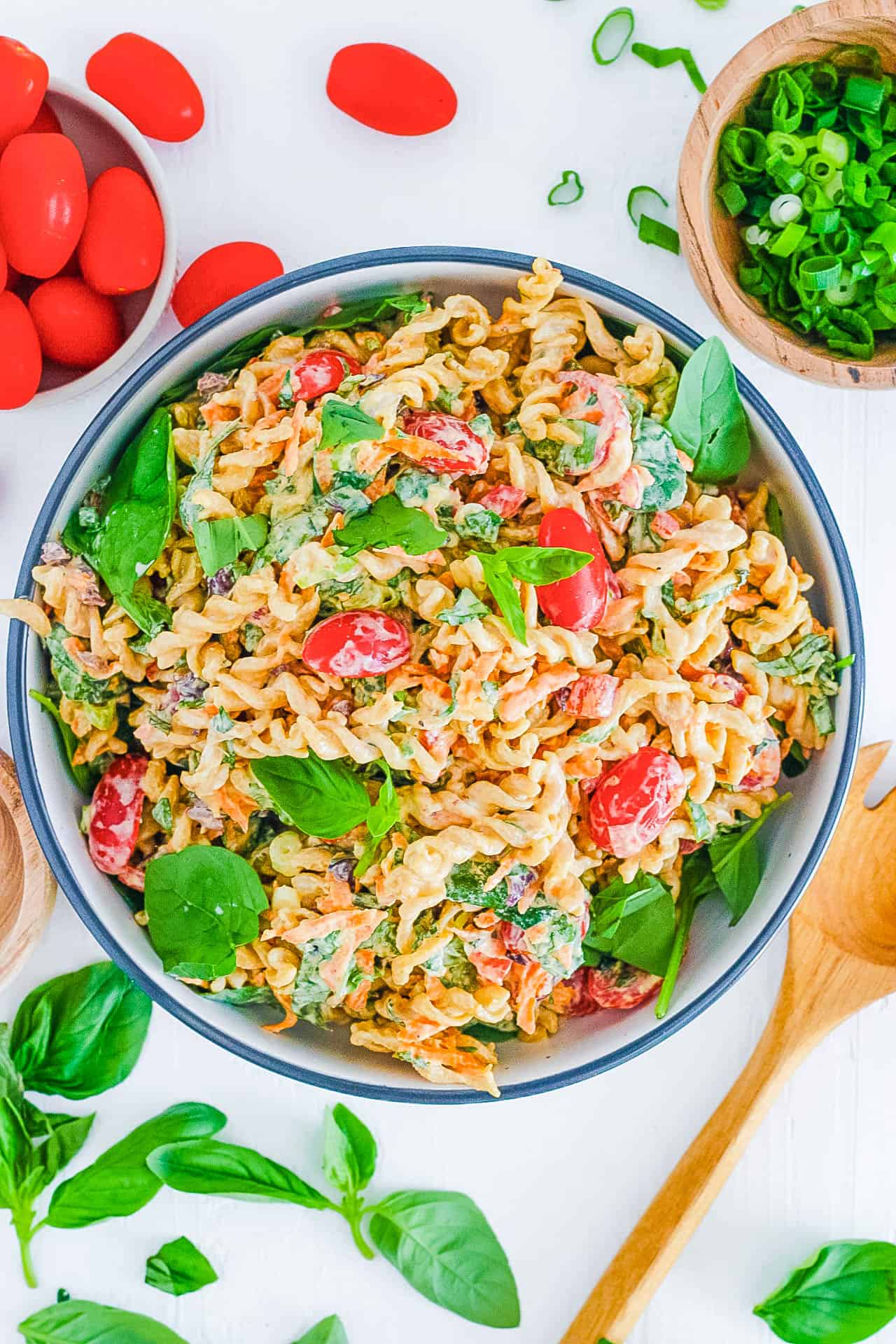 Gluten Free Pasta Salad With Olives And Herbs