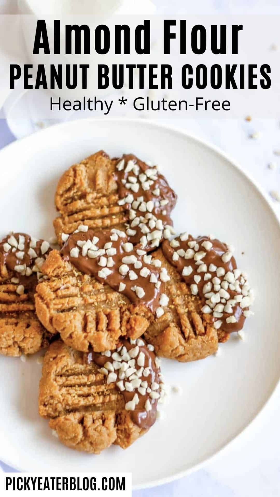 Almond Flour Peanut Butter Cookies (GlutenFree!) Fittrainme