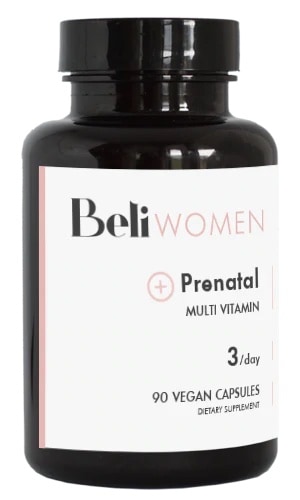 bottle of beli vitamin for women