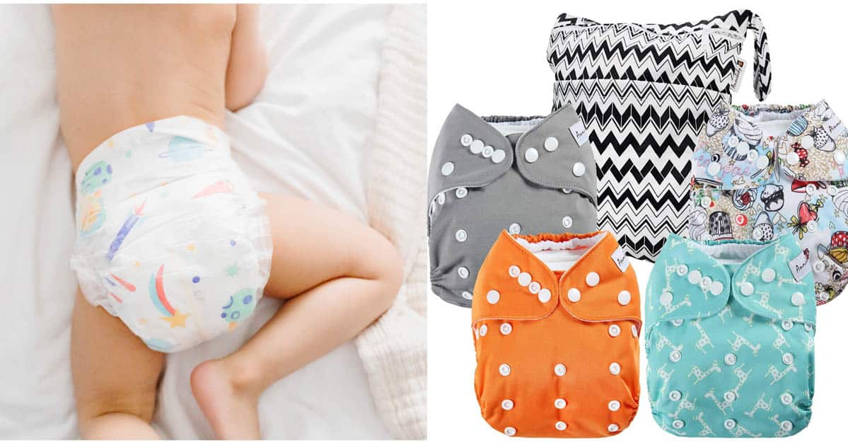 cloth diapers vs disposable diapers