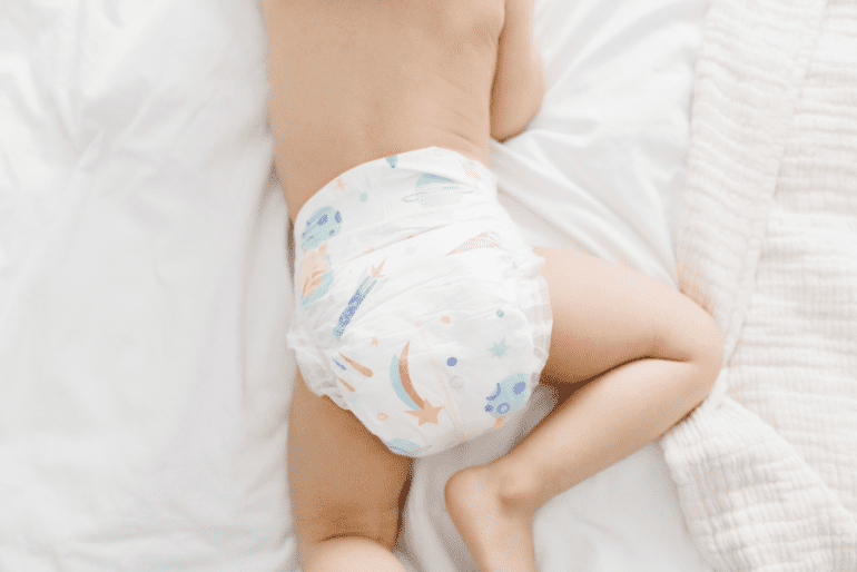 baby crawling
