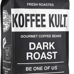 Koffee Kult dark roast.