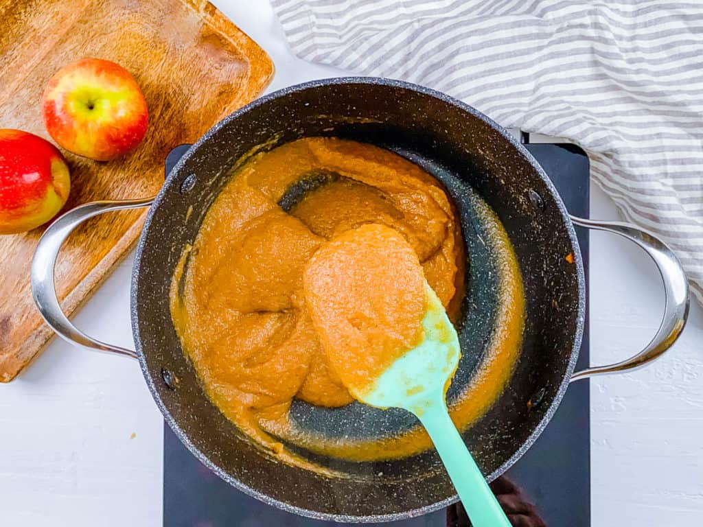 pureed easy healthy vegan apple curd recipe