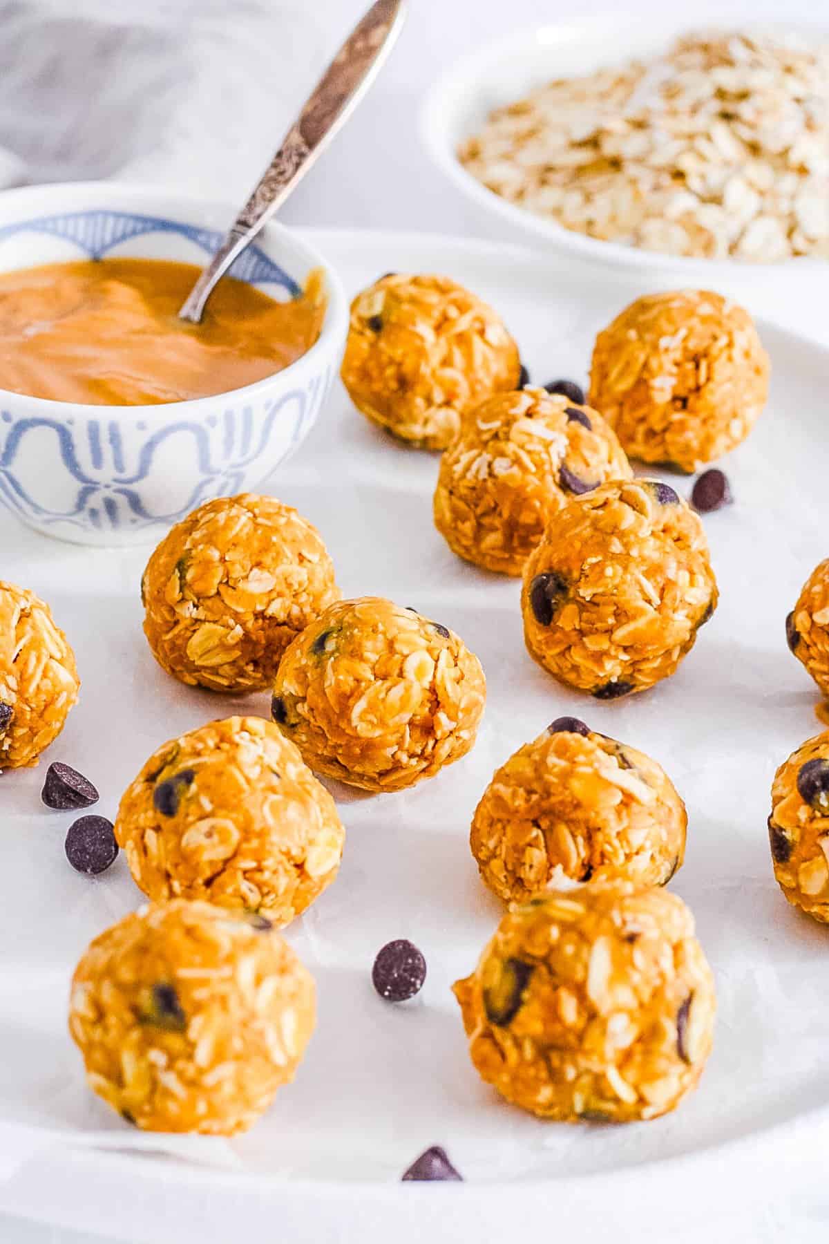 Peanut Butter Bliss Balls (No Bake)