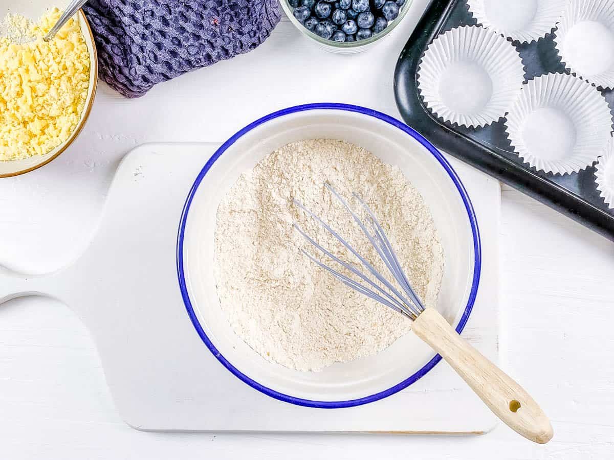 Blueberry Sourdough Muffins | The Picky Eater