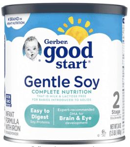 Gerber Good Start Soy Infant and Toddler Formula - best vegan baby formula