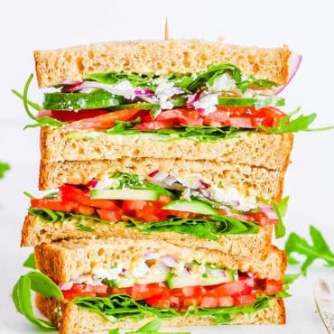 Panera Mediterranean Veggie Sandwich Recipe | The Picky Eater