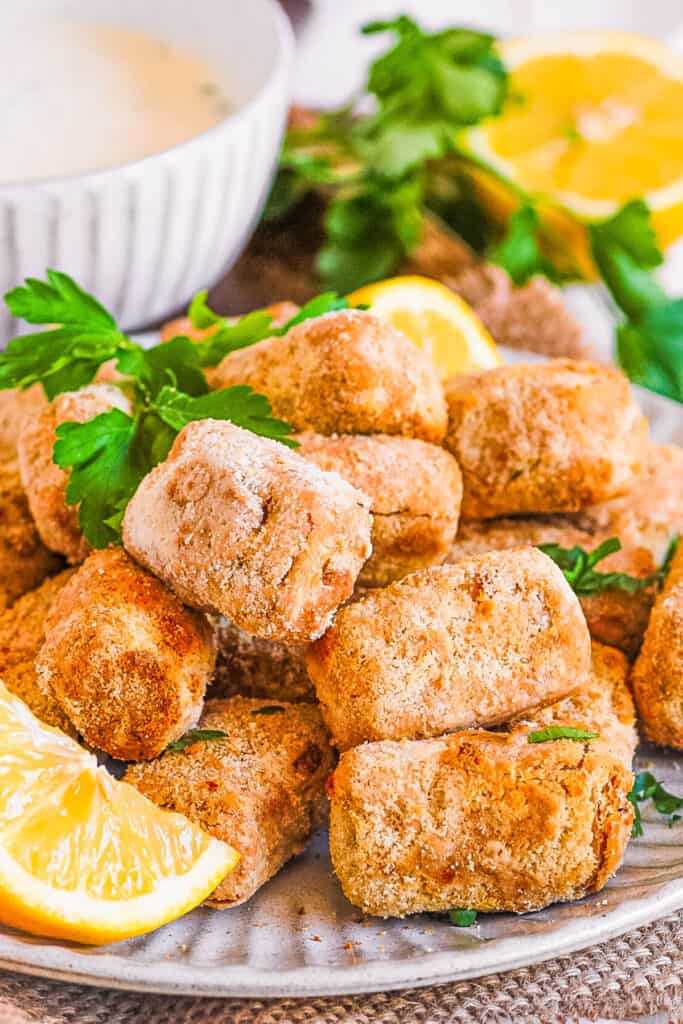 Healthy Food Air Fryer Tofu Nuggets