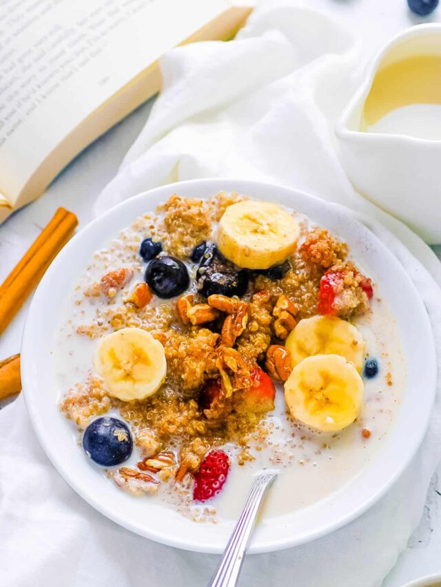 Healthy Quinoa Oatmeal Story The Picky Eater