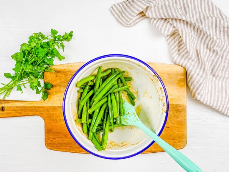 Roasted Green Beans And Potatoes The Picky Eater