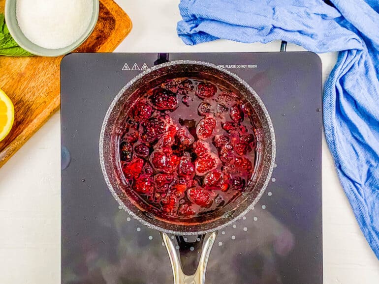 Blackberry Simple Syrup The Picky Eater