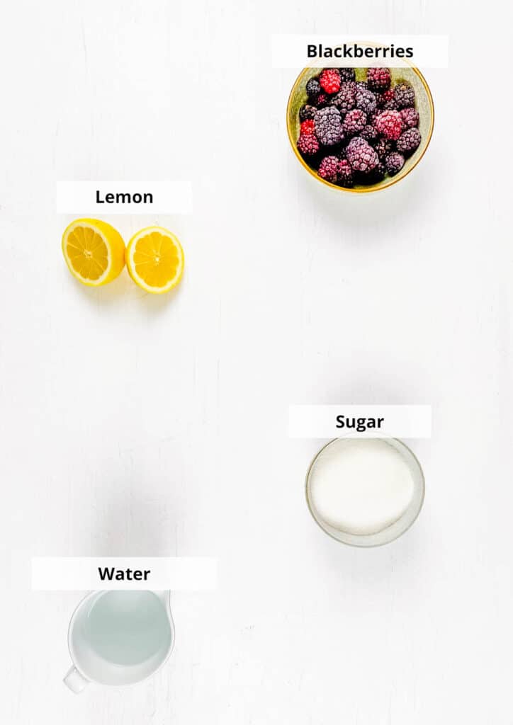 Blackberry Simple Syrup The Picky Eater