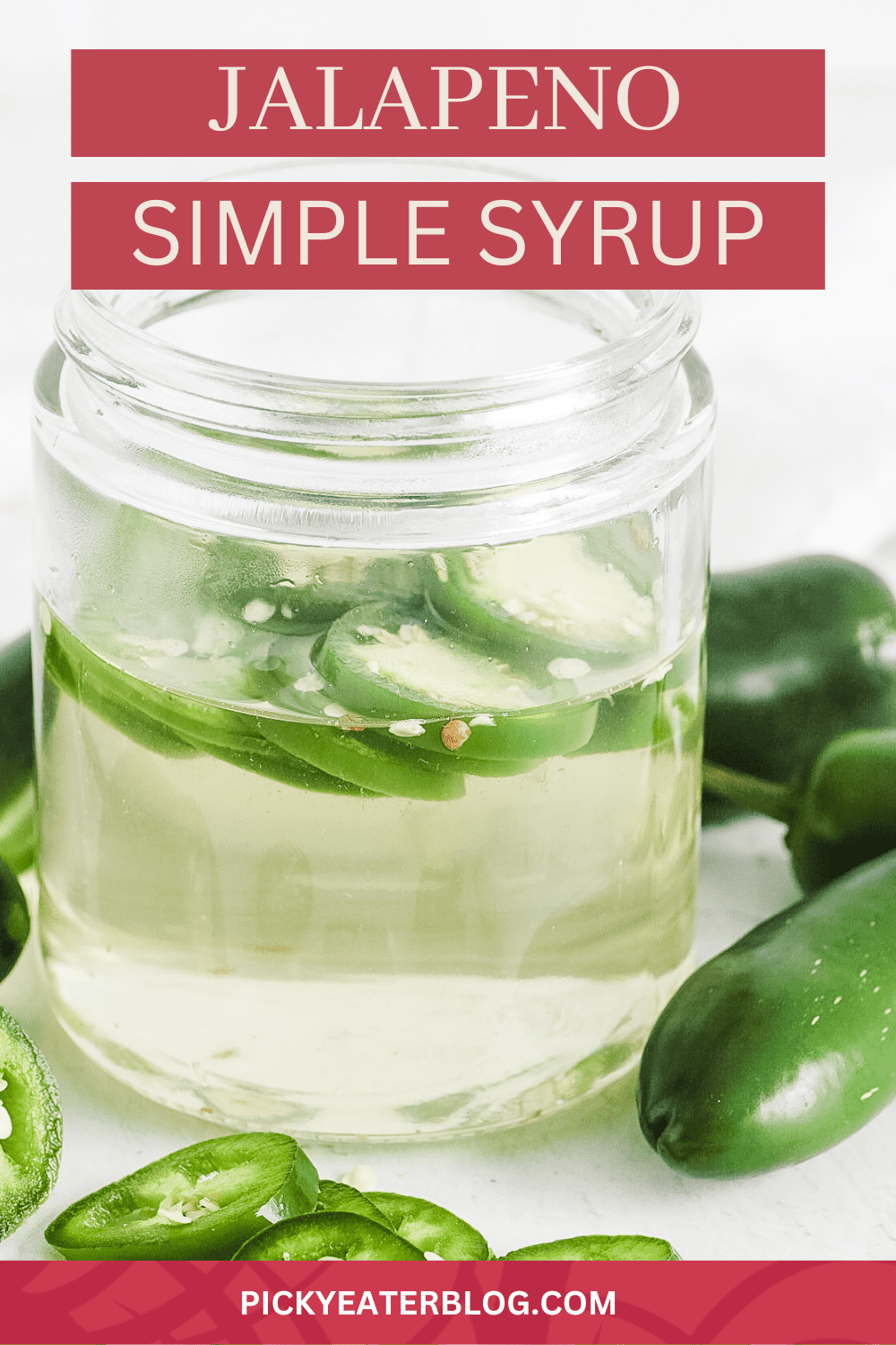 Jalapeno Easy Syrup The Choosy Eater Doctor Woao