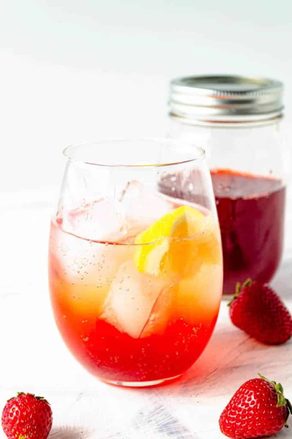 Strawberry Simple Syrup The Picky Eater