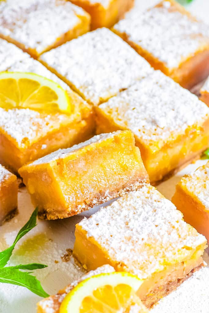 Lemon Bars With Graham Cracker Crust