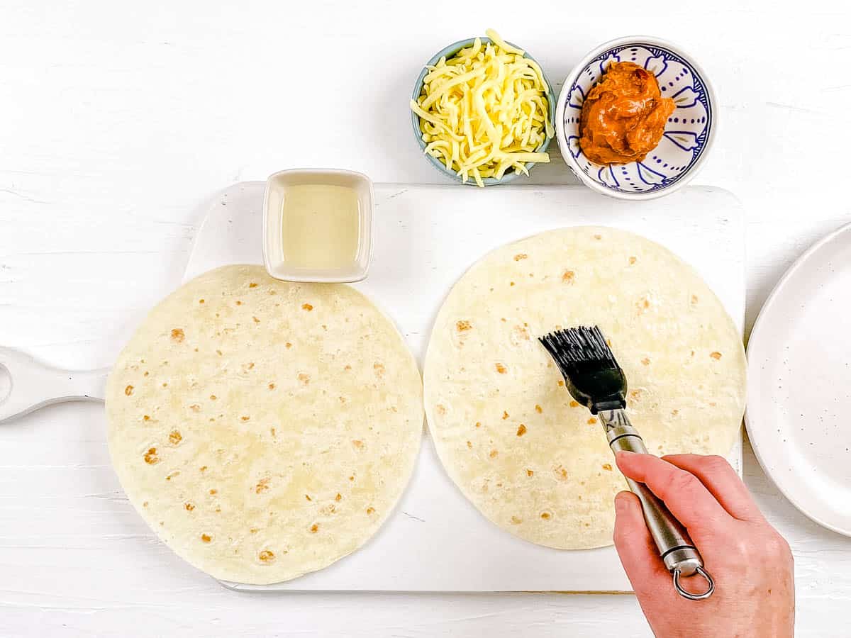 Air Fryer Quesadilla | The Picky Eater