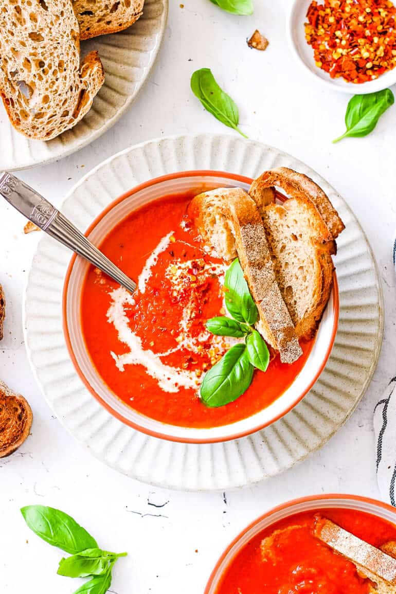 Tomato Soup With Canned Tomatoes | The Picky Eater