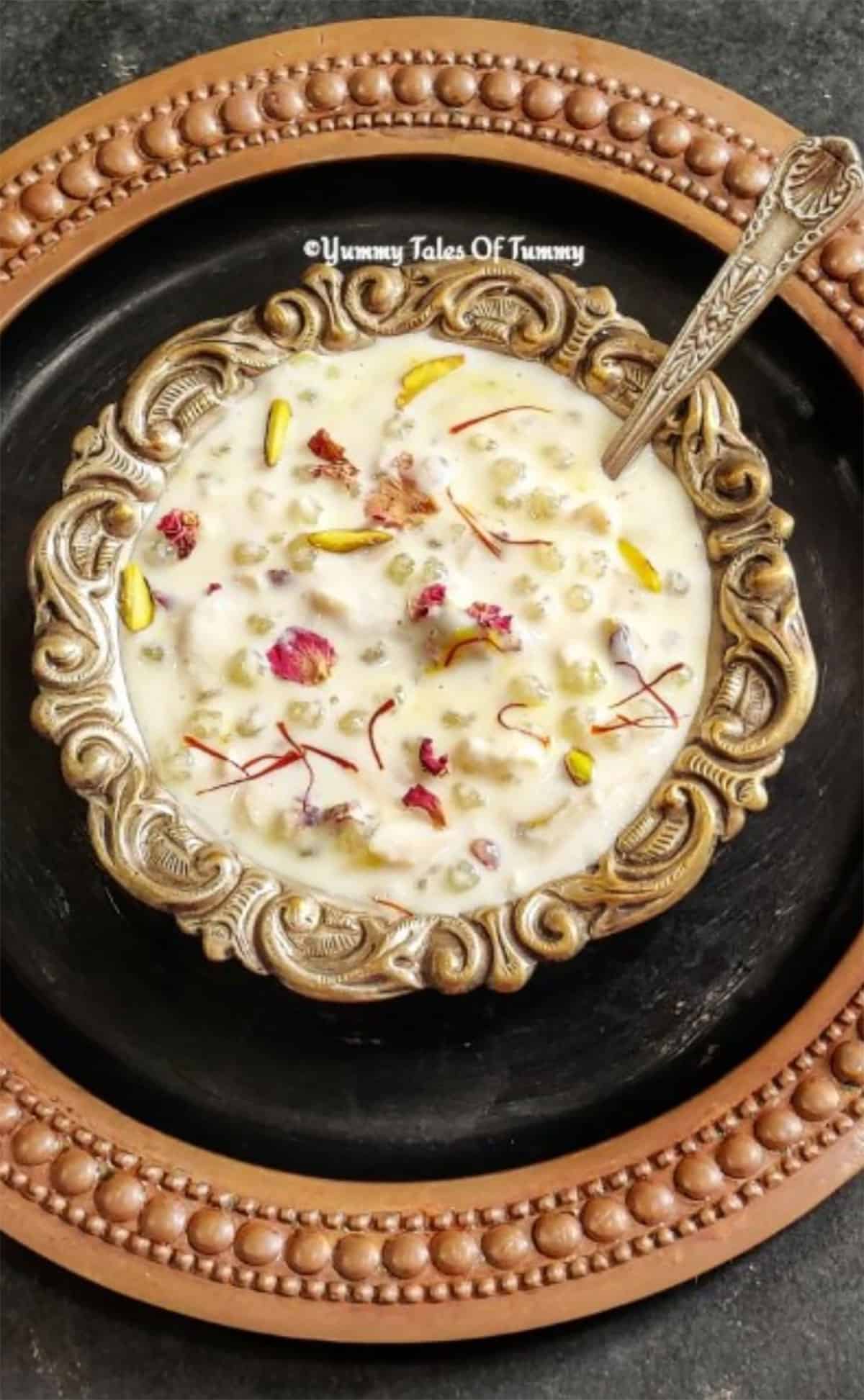 Sabudana Kheer - Indian Sago Pudding