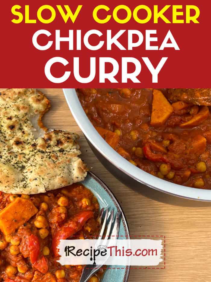 Slow Cooker Chickpea Curry