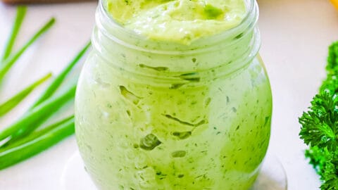 Avocado Green Goddess Dressing