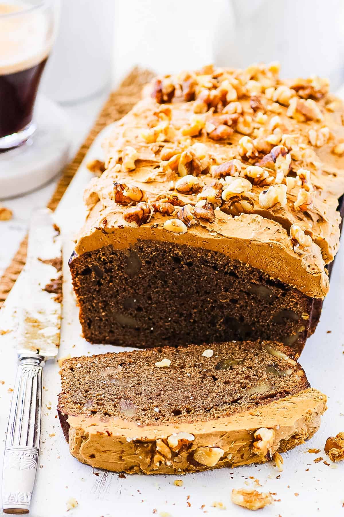 Coffee store loaf cake