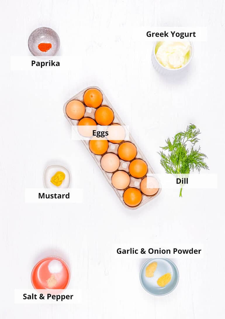 Healthy Deviled Eggs Without Mayo The Picky Eater