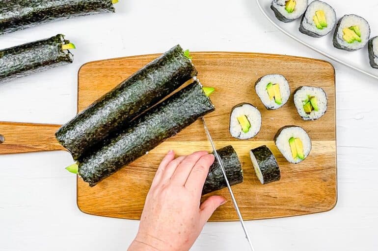 Avocado Sushi Roll | The Picky Eater