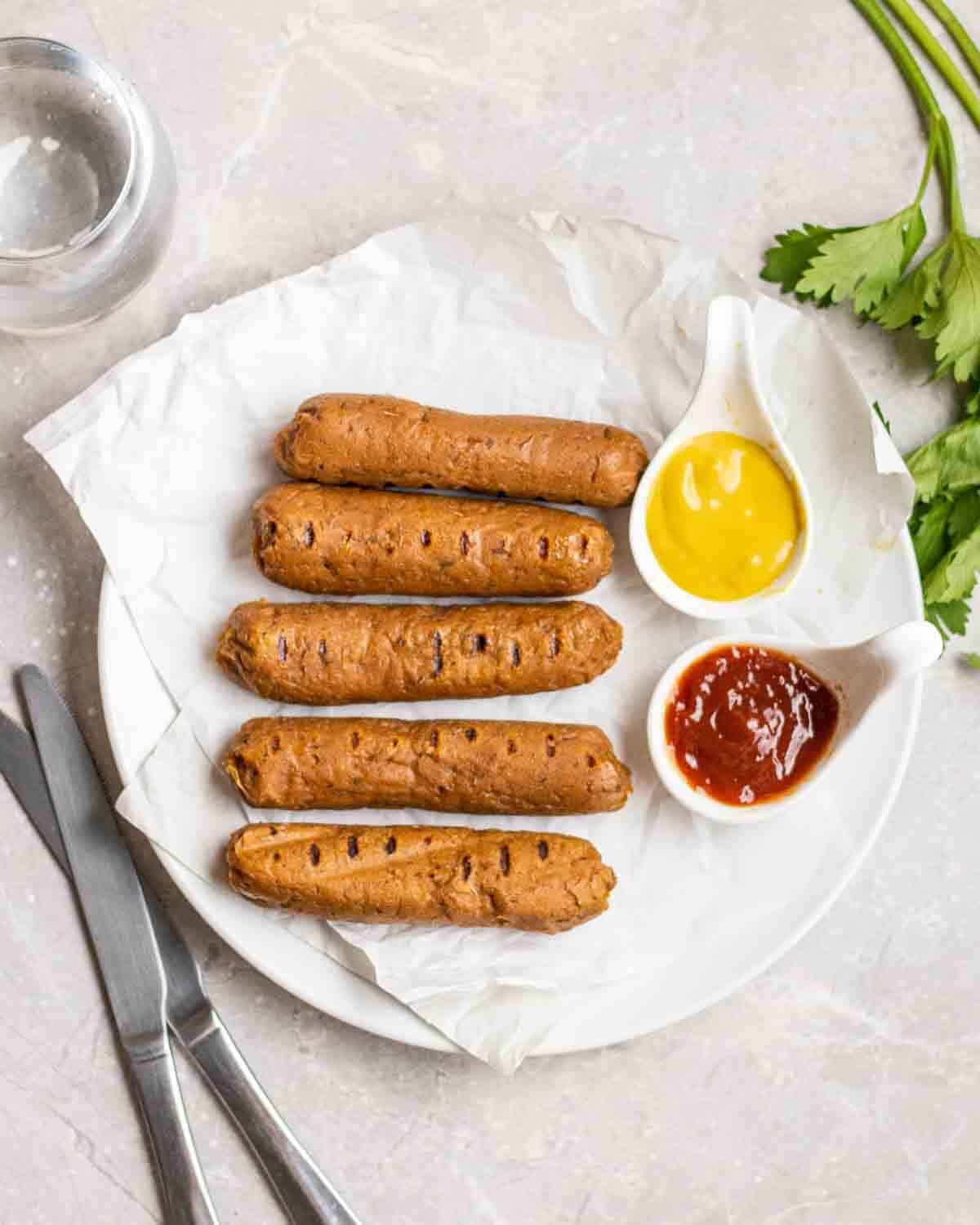Vegan Andouille Sausage