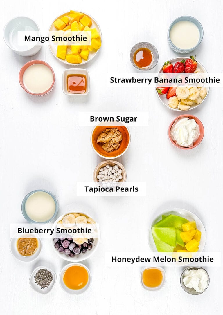 Boba Smoothie (4 Ways!) The Picky Eater