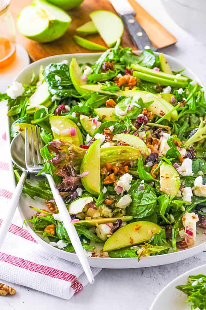 Apple Walnut Salad - The Picky Eater