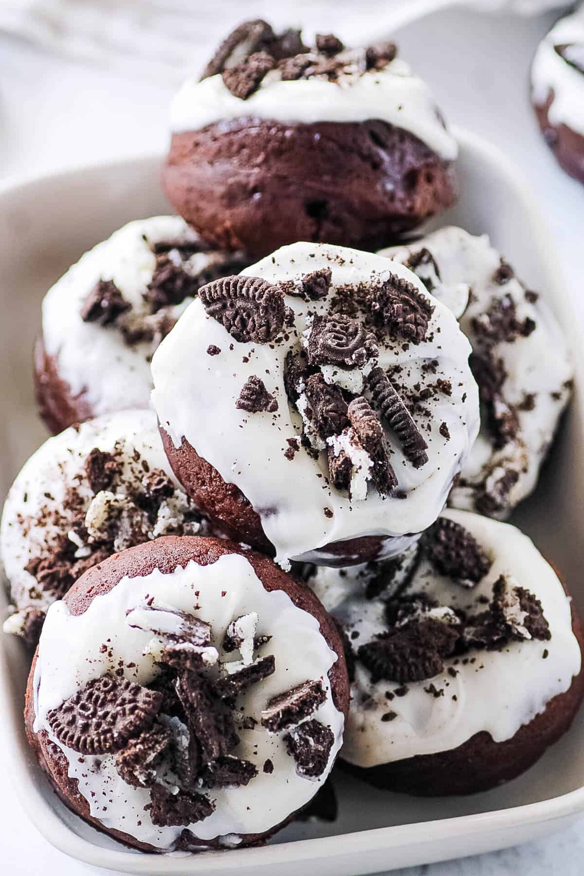 Tim Hortons Has a New Oreo Dream Donut That's Topped With Vanilla Icing and  Cookie Pieces