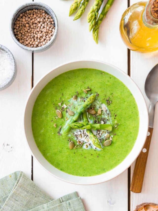 Vegan Asparagus Soup Story The Picky Eater