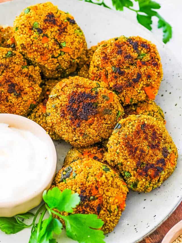 Vegan Quinoa Patties Story The Picky Eater