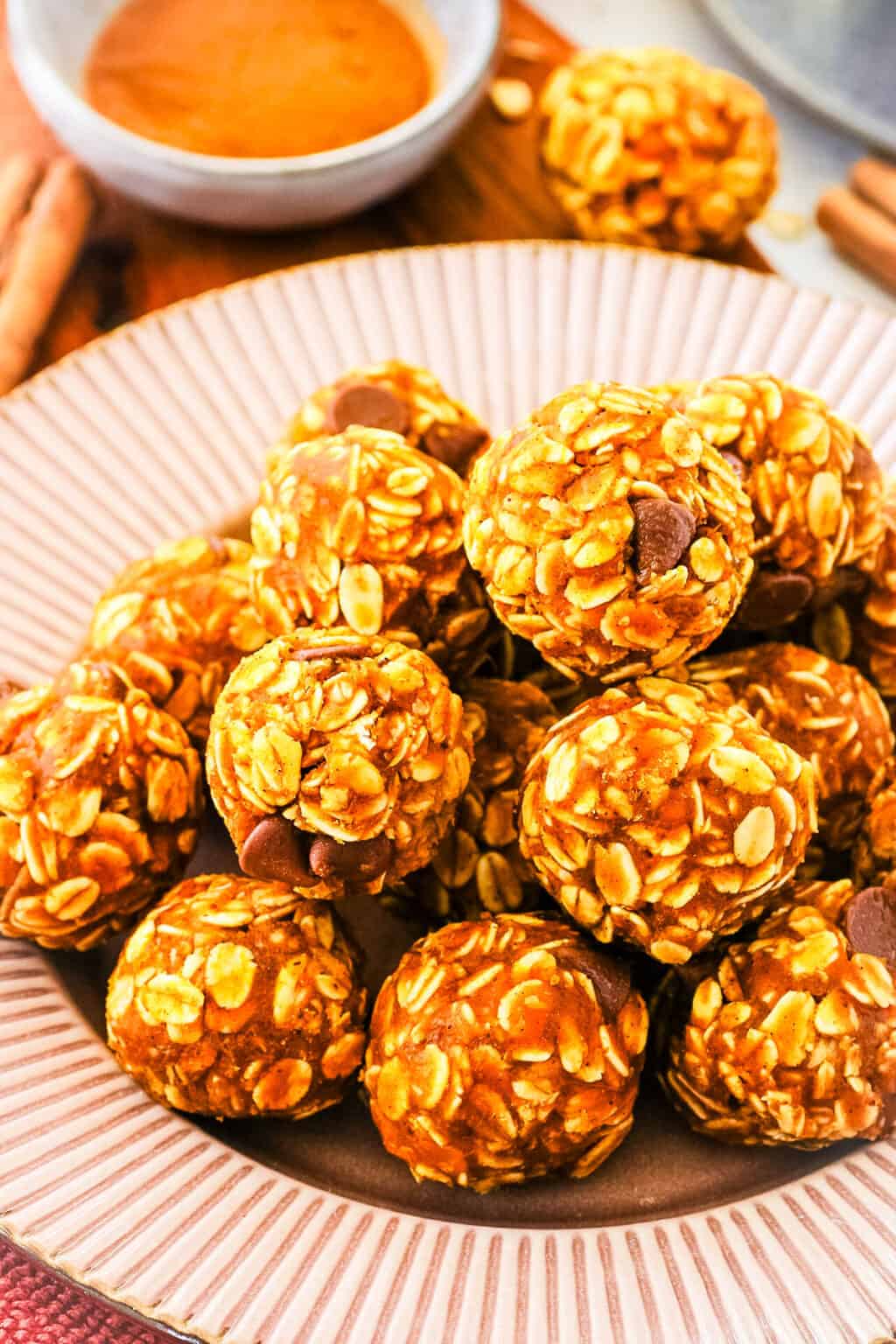 Pumpkin Protein Balls The Picky Eater