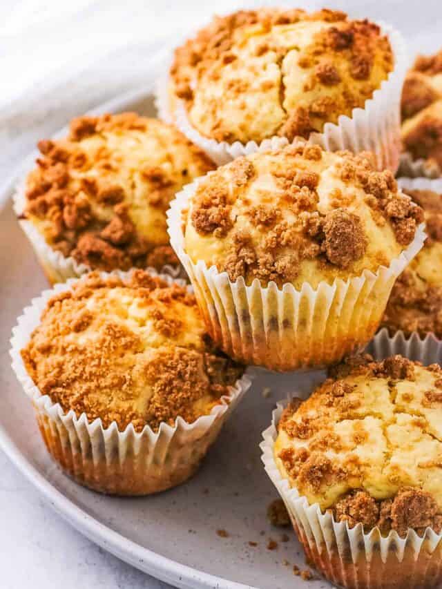 Cinnamon Streusel Muffins Story - The Picky Eater