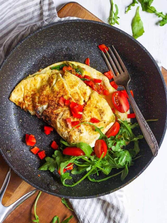 Low Calorie Omelette with Egg Whites Story The Picky Eater