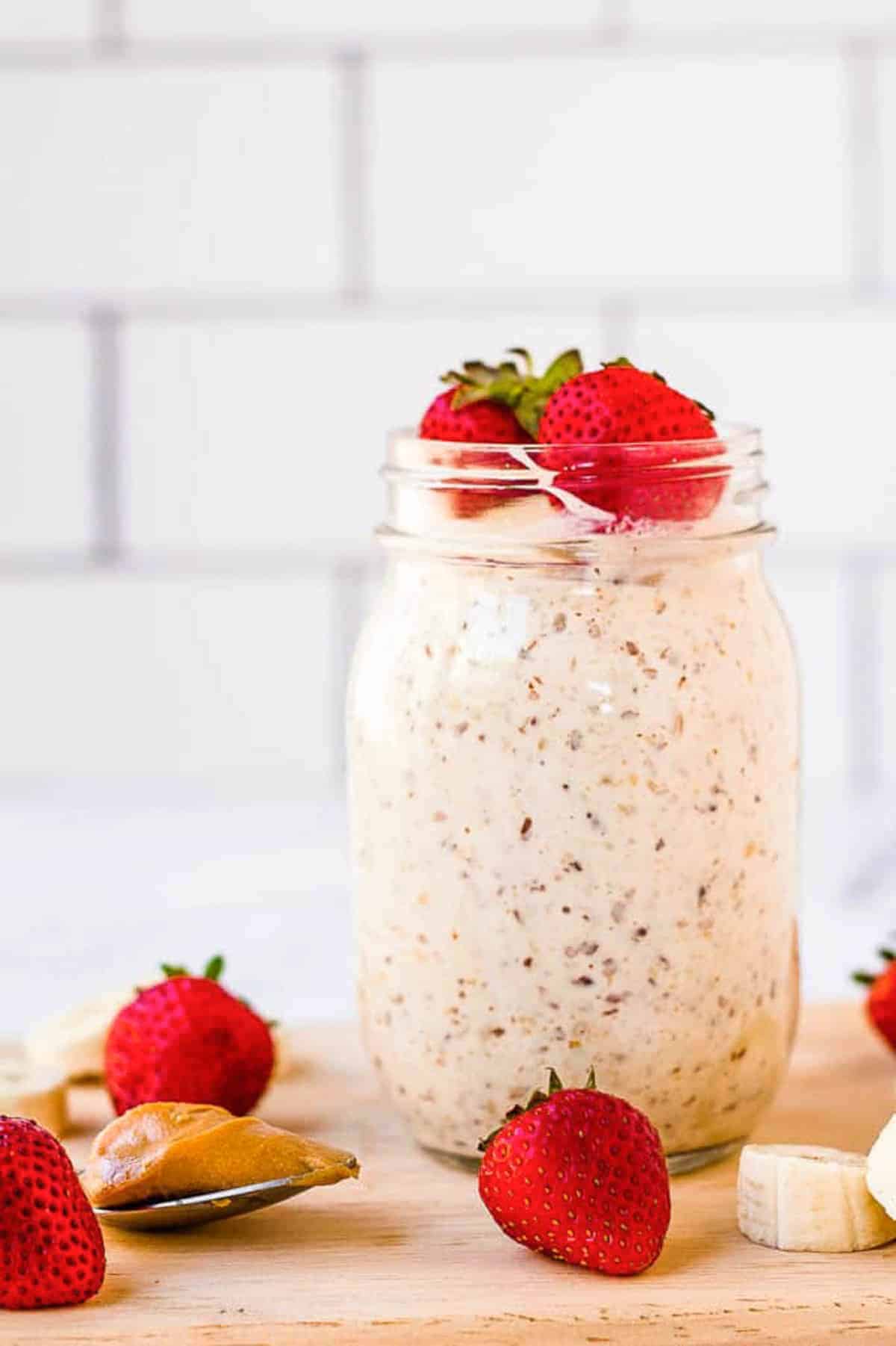 High Protein Overnight Oats (3 Flavors!) - Happy Honey Kitchen