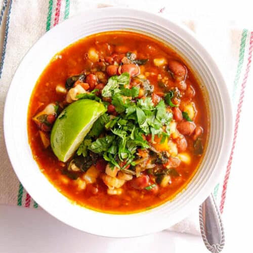 Vegan Pozole Rojo