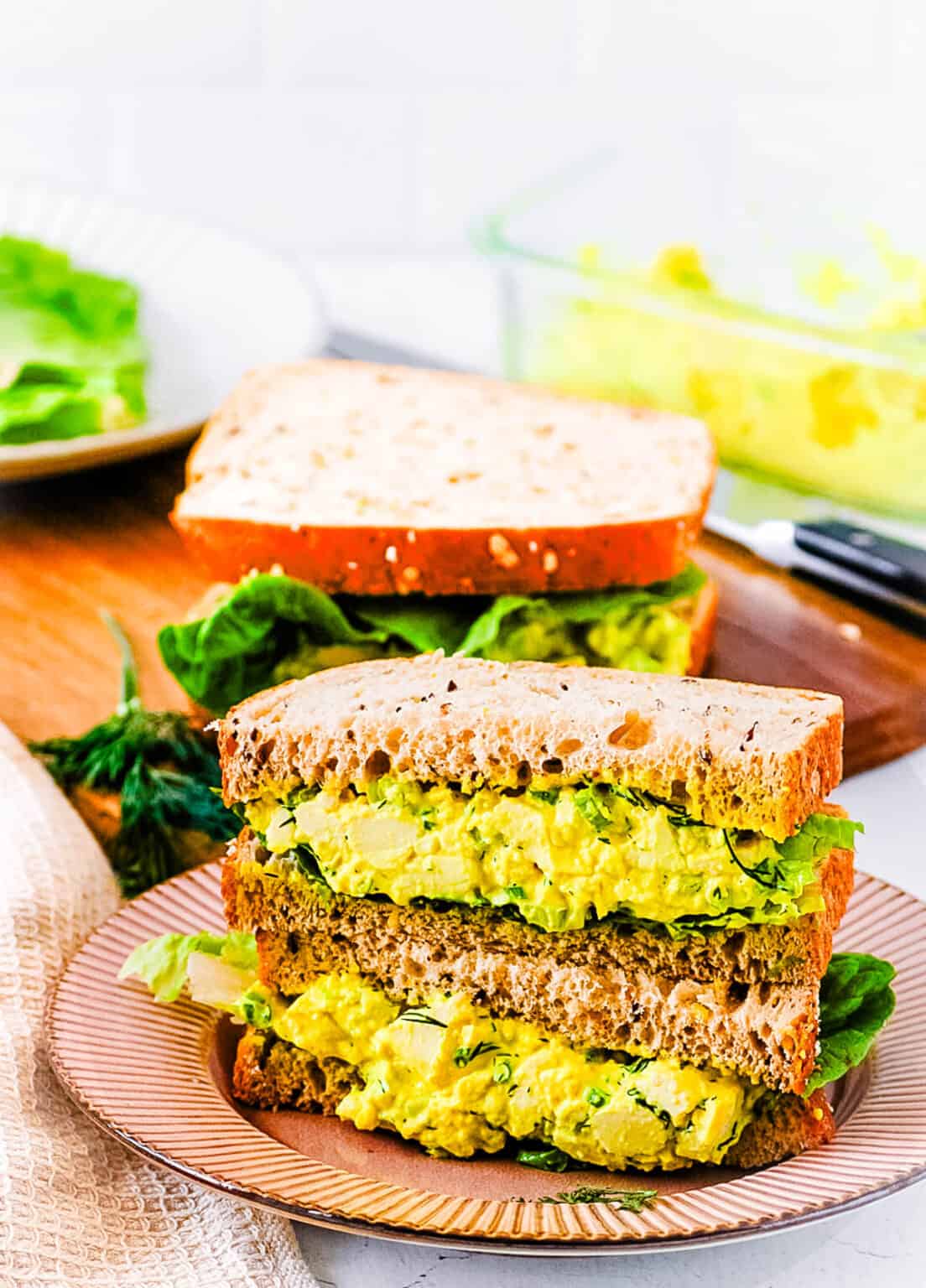 Vegan Egg Salad Sandwich The Picky Eater