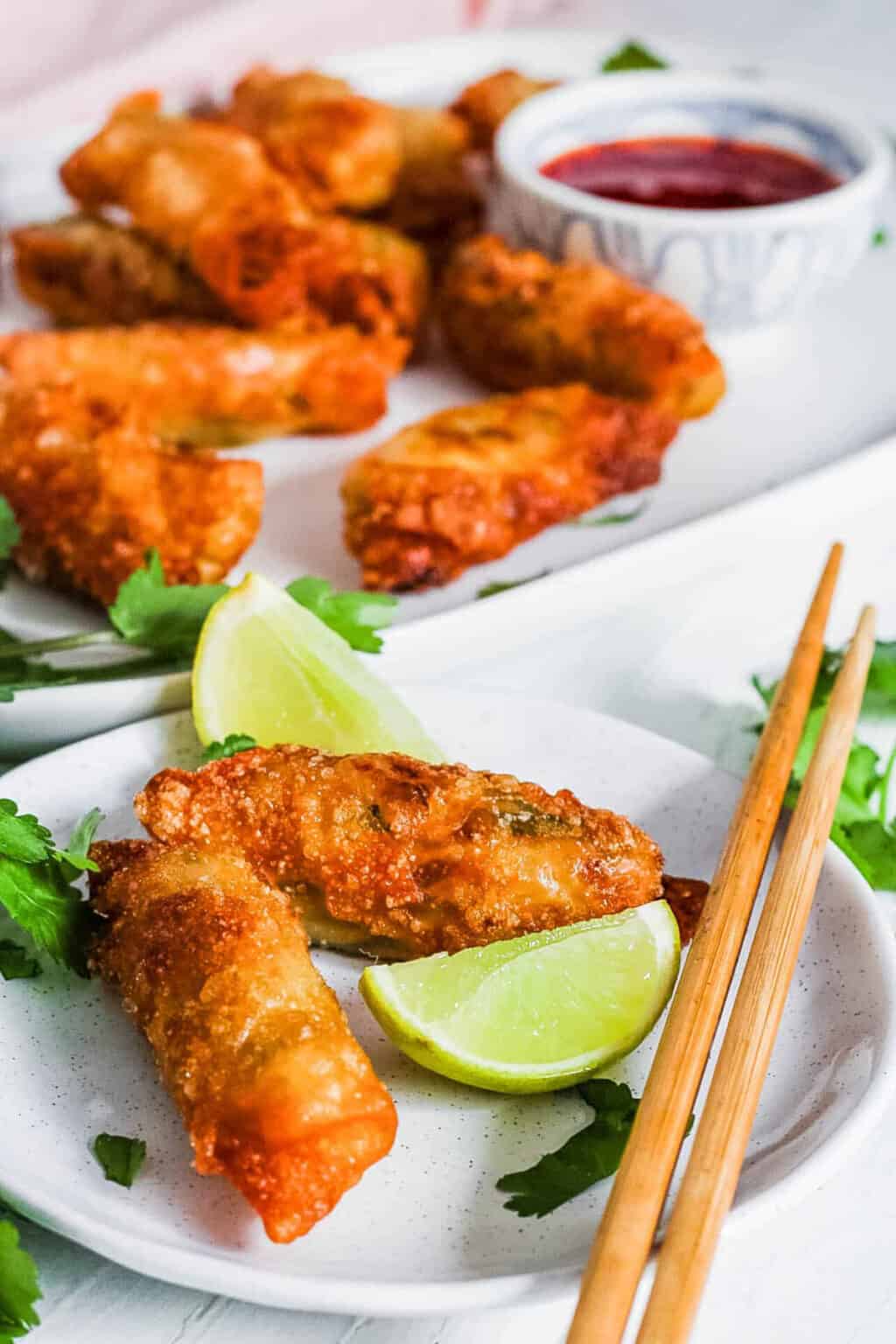Easy Vegan Egg Rolls | The Picky Eater