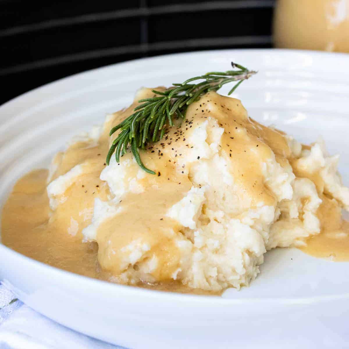 Dairy Free Almond Milk Mashed Potatoes