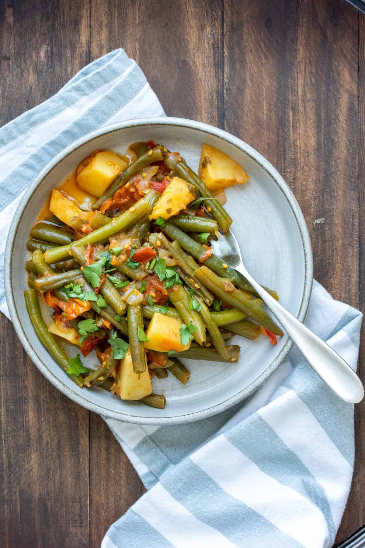 Fasolakia (Greek Green Beans)