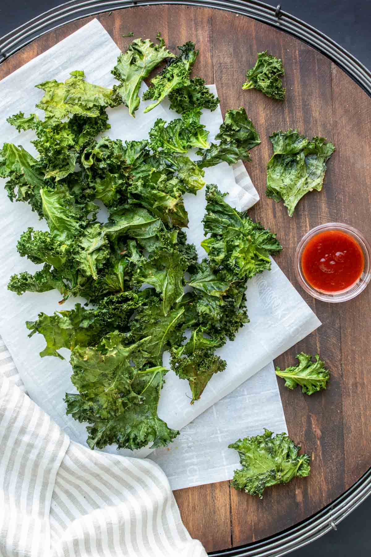 Crispy Baked Kale Chips