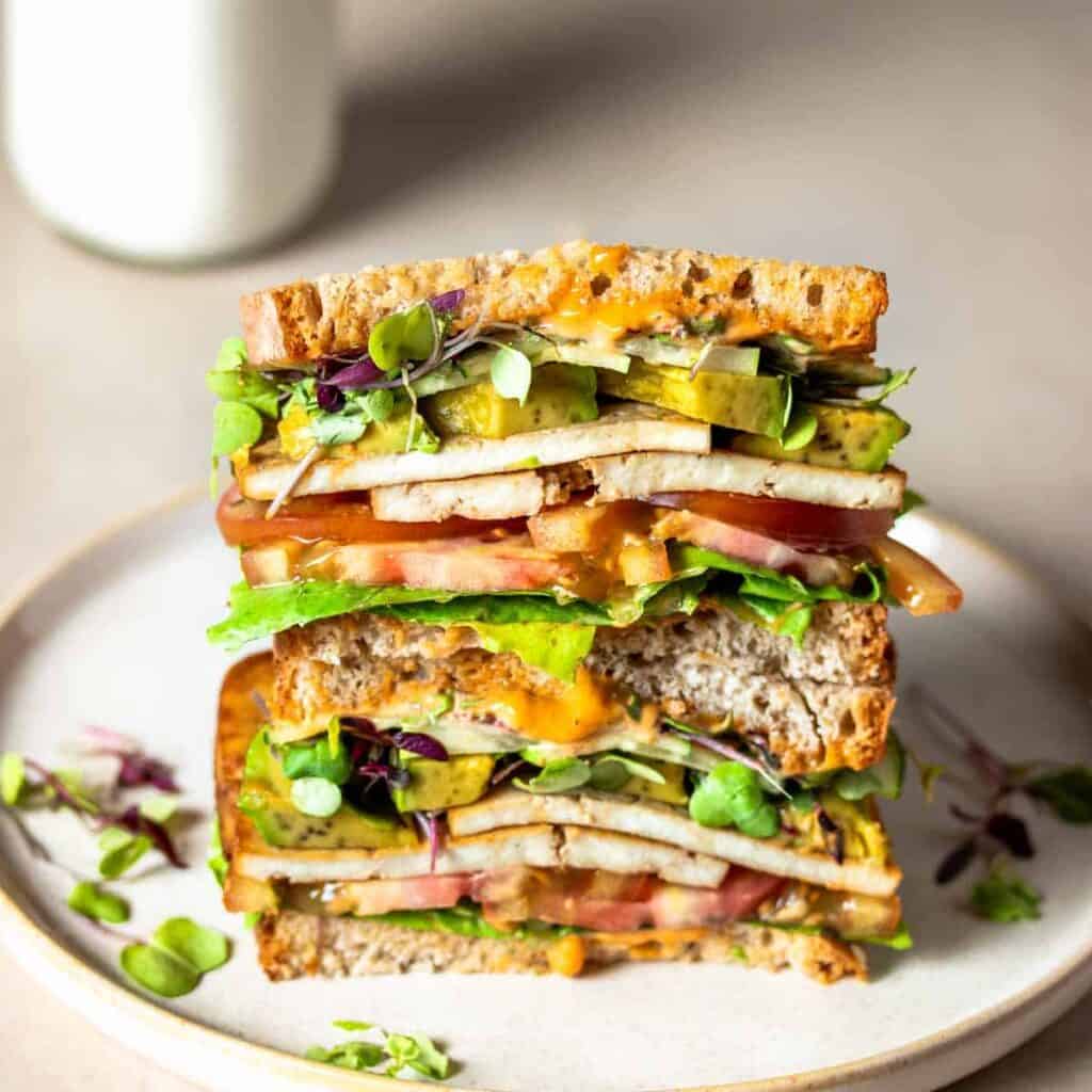 Amazing And Easy Tofu Sandwich Recipe - The Picky Eater