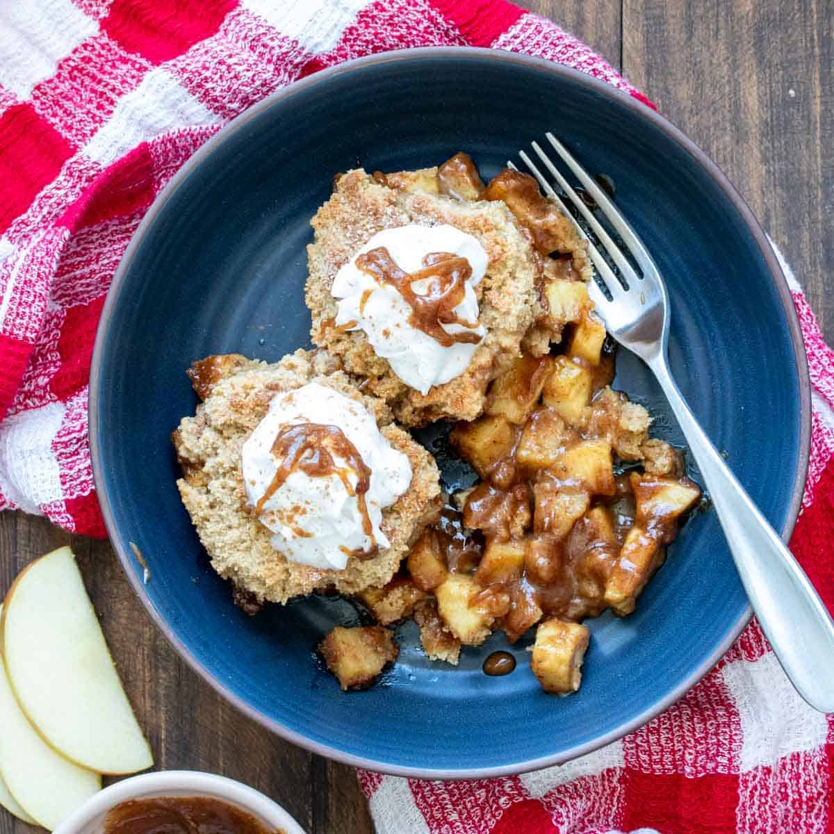 Vegan Apple Cobbler-image