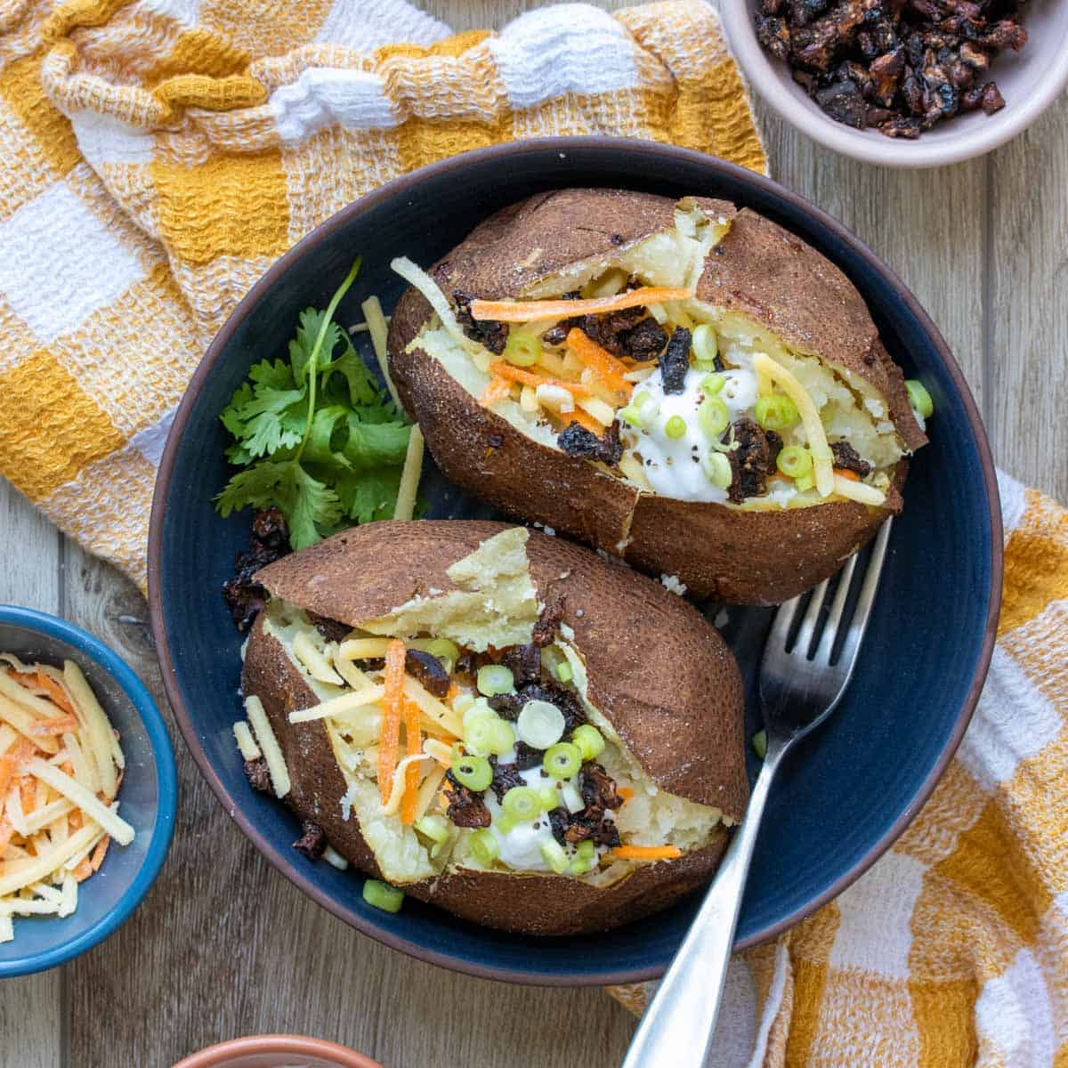 Vegan Loaded Baked Potato (Crispy and TastePacked!) Networkwayout