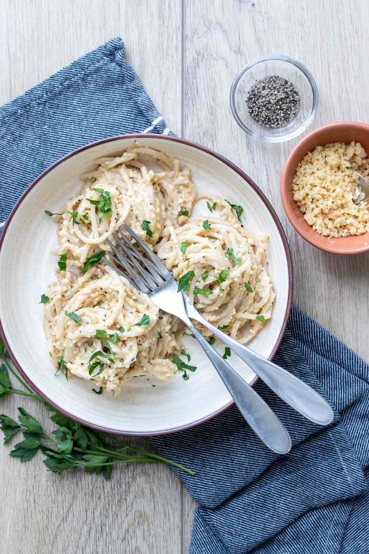 Vegan Cacio e Pepe Recipe
