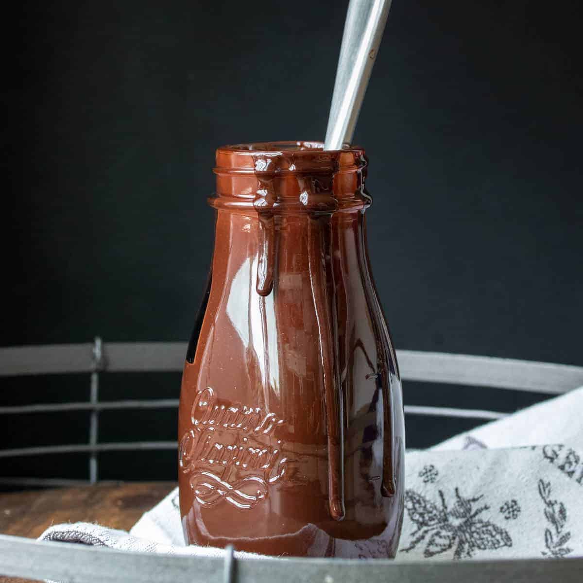 Healthy Vegan Chocolate Sauce